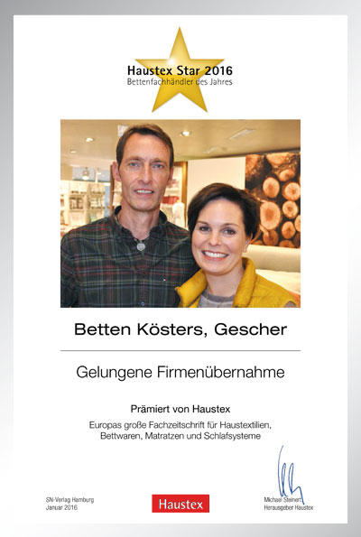 betten_koesters_haustex_star_urkunde
